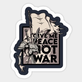 Love Peace Sticker